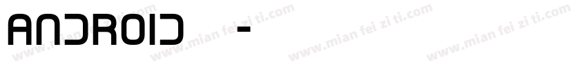 android 英文字体转换